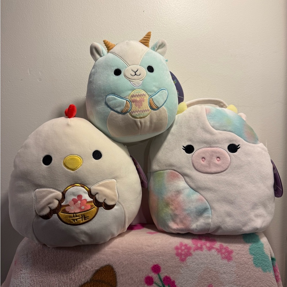Squishmallows Easter Bundle